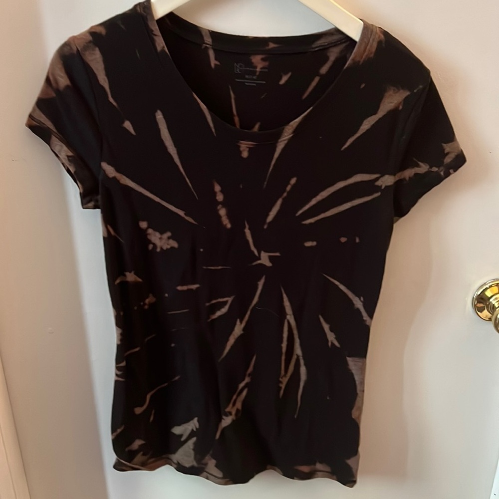Bleach tie dye shirt
